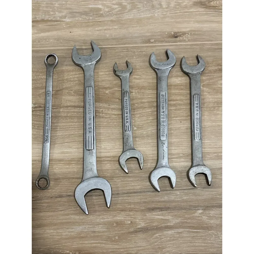 Craftsman Wrenches Set Of 5 Combination Made In USA